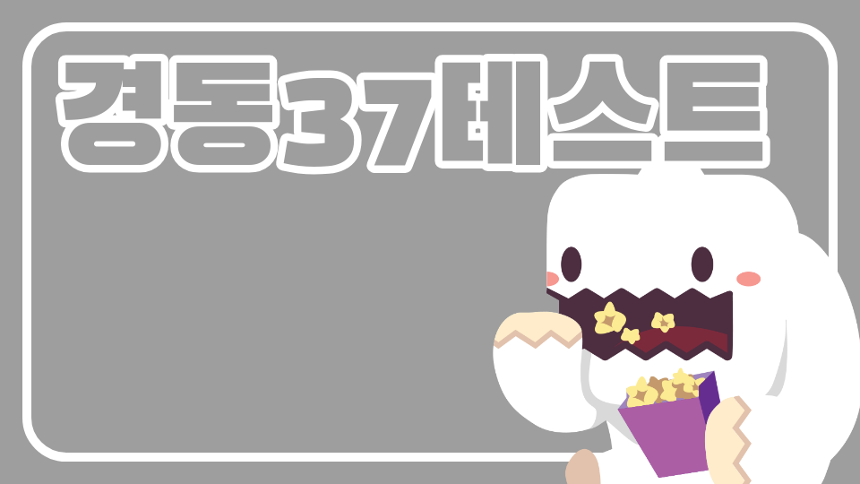 경동37테스트