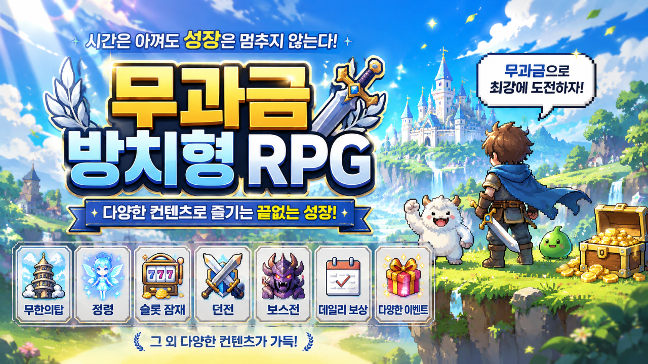 모험가 키우기 (방치형RPG)