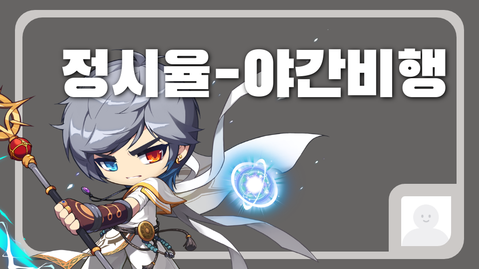 정시율-야간비행