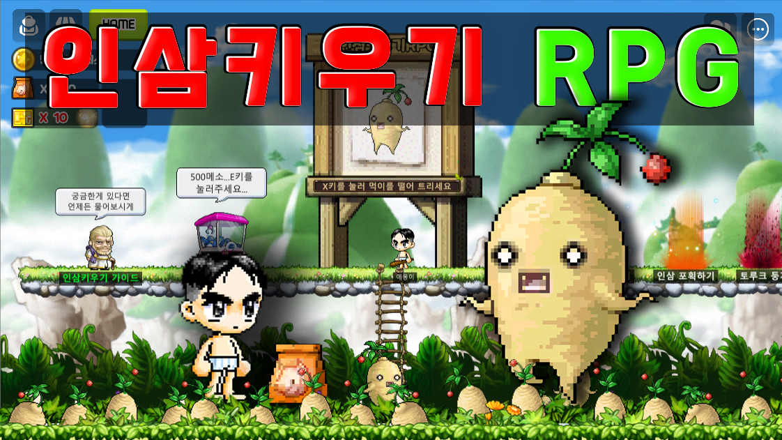 인삼키우기 RPG