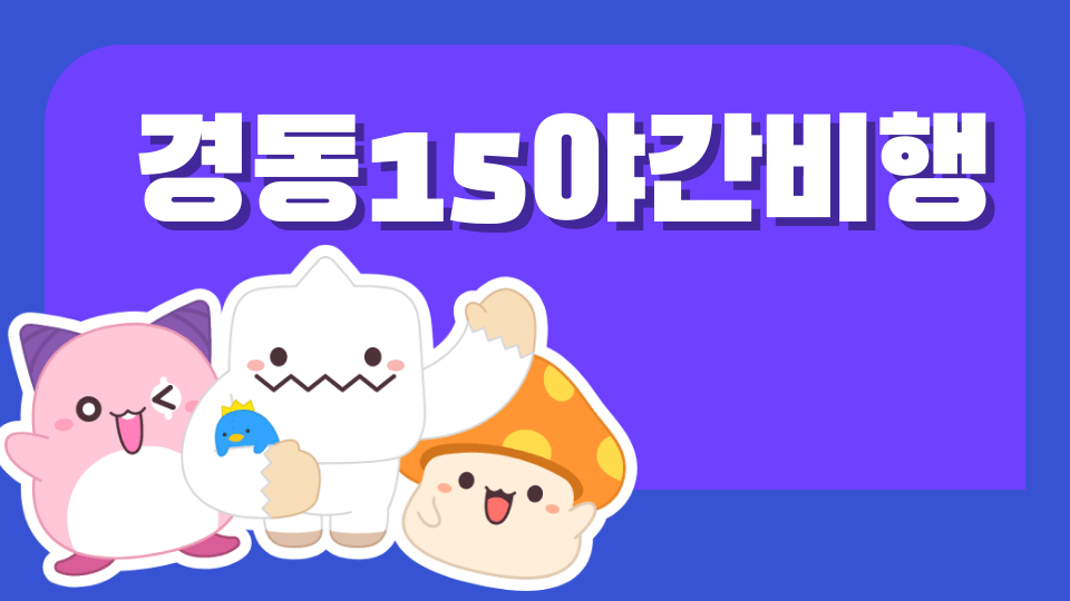 경동15야간비행