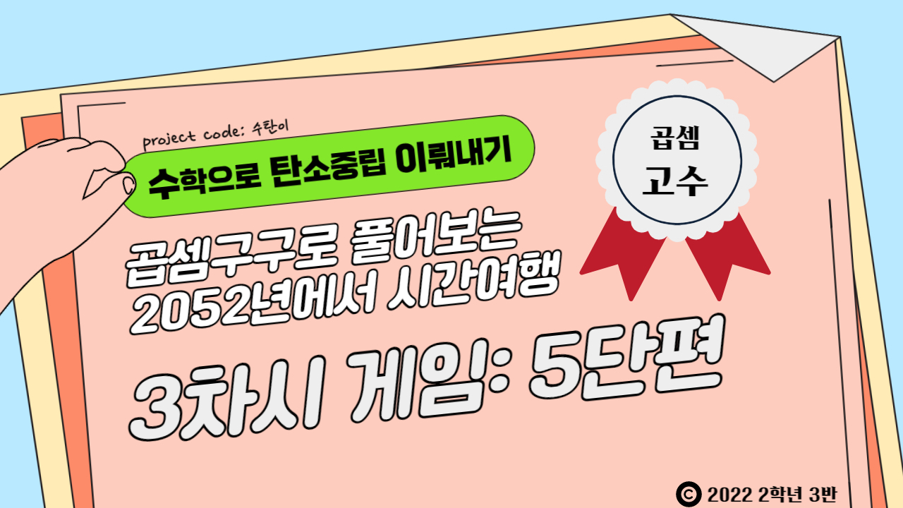 [곱셈 고수] 곱셈구구 3차시 게임: 5단편