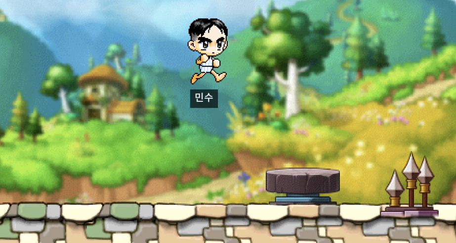 메~이~플!~~점프맵!~