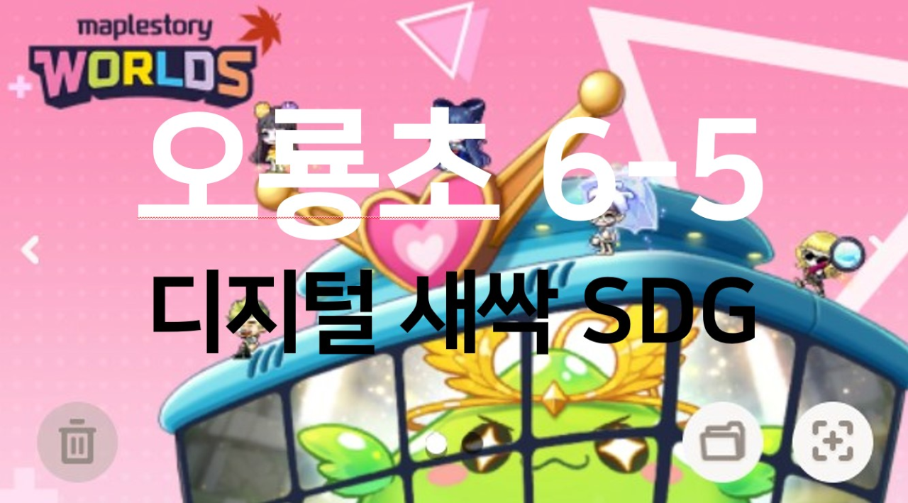 [디지털새싹SDG] 미래에서 온 메시지 : 오룡초 6-5