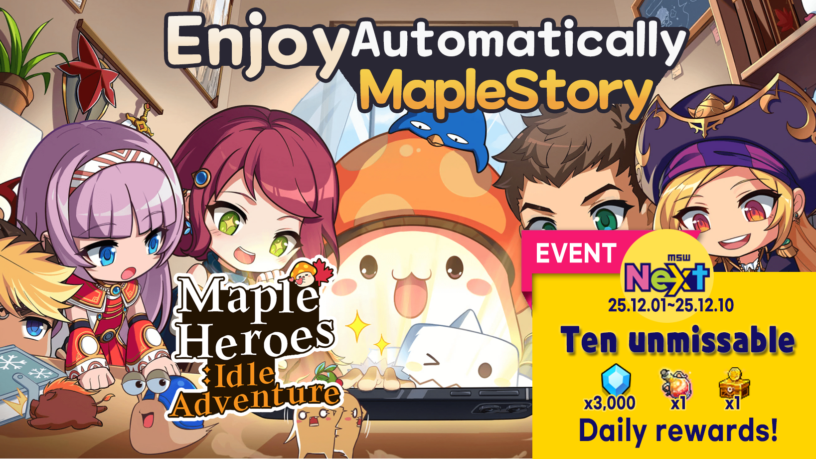 Maple Heroes: Idle Adventure