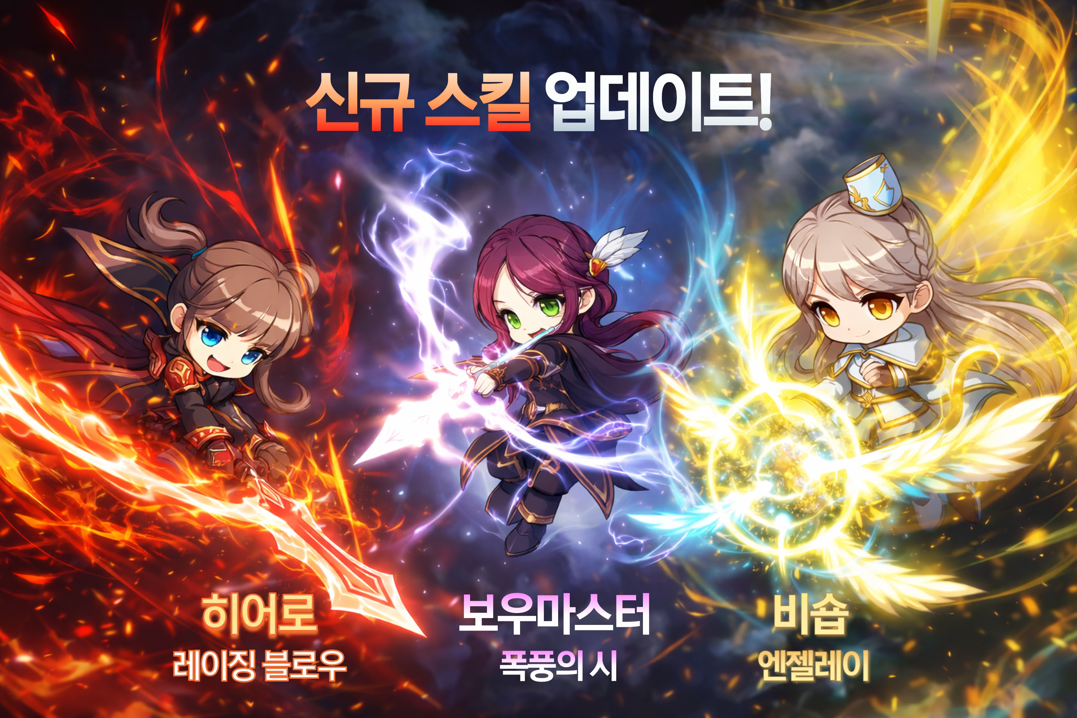 메이플 히어로 키우기