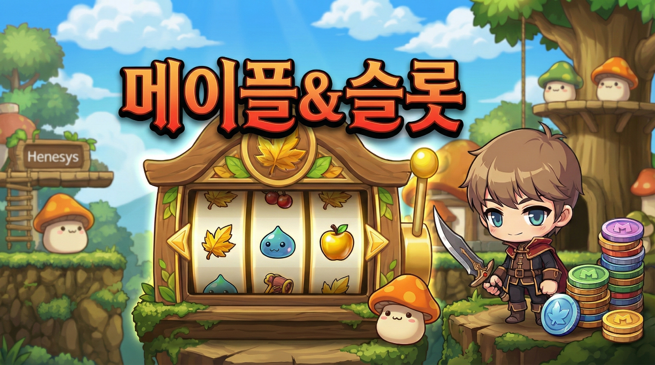(정식출시) 메이플 앤 슬롯