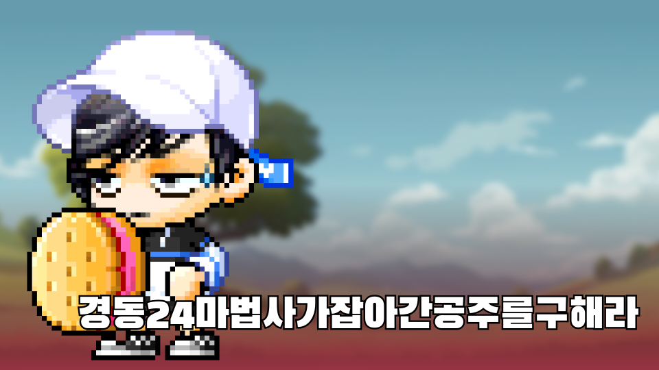 경동24마법사가잡아간공주를구해라