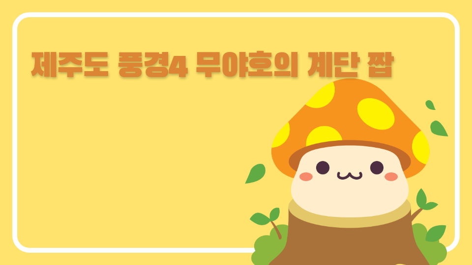 제주도 풍경4+무야호의 계단 짭