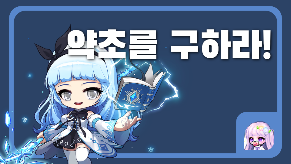 약초를 구하라!