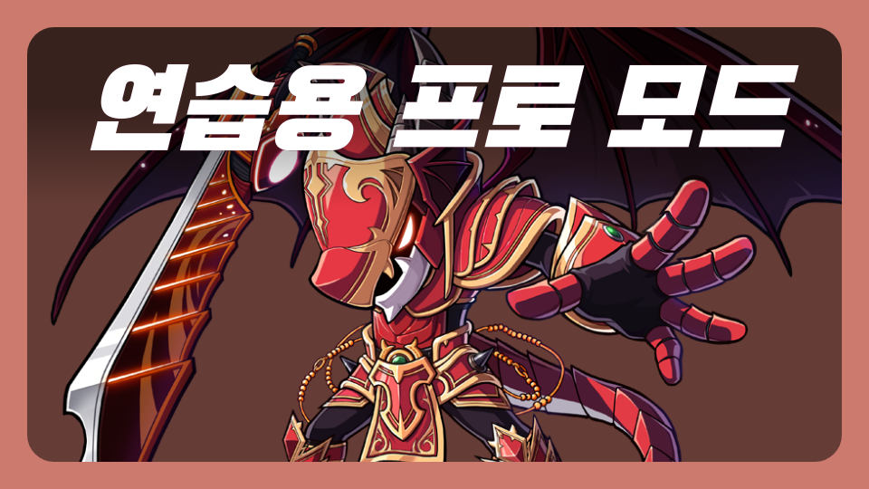 연습용 프로 모드