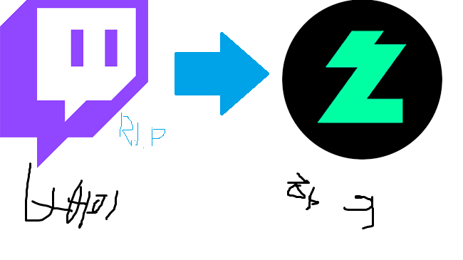트위치 섭종 8일전 그리고 치지직 나온다