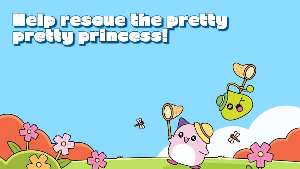 Help rescue the pretty pretty pretty princess!