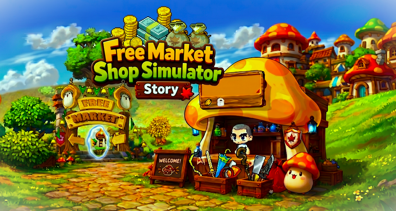 Free Market Shop Simulator Story
