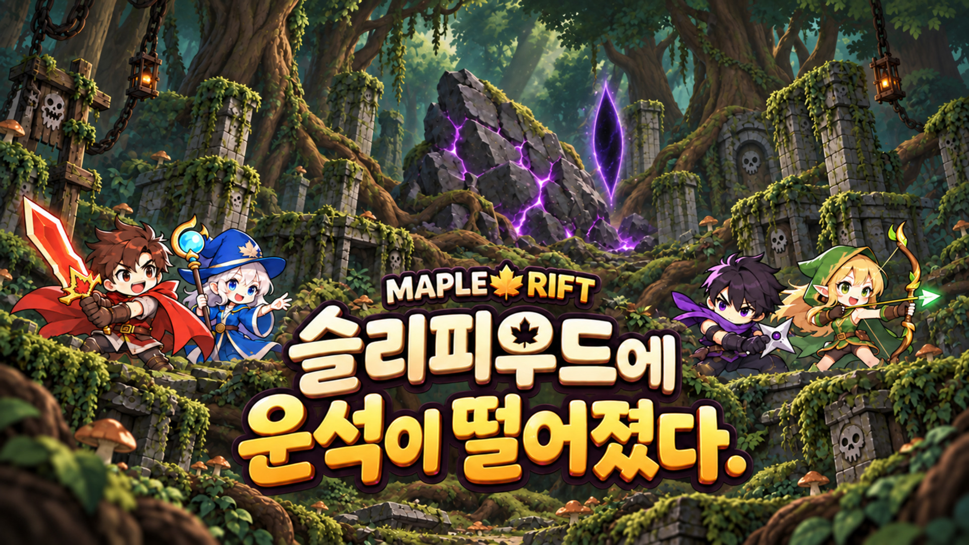 슬리피우드에 운석이 떨어진다면