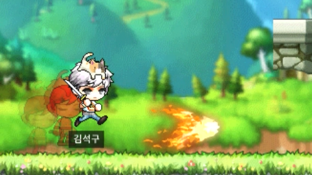 대시/벽타기/차지샷/키설정 샘플 월드