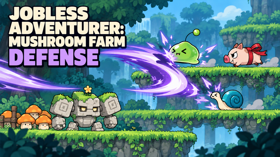 Jobless Adventurer: Mushroom Farm Defense
