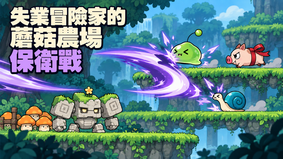 失業冒險家的蘑菇農場保衛戰