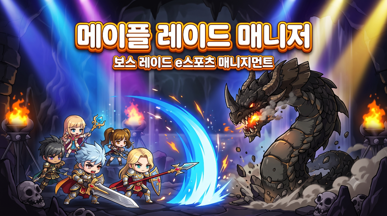 메이플 레이드 매니저
