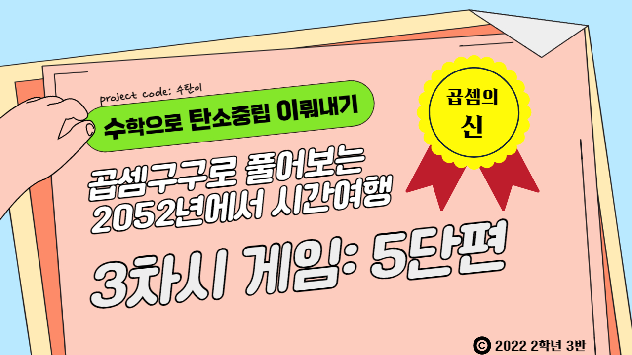 [곱셈의 신] 곱셈구구 3차시 게임: 5단편