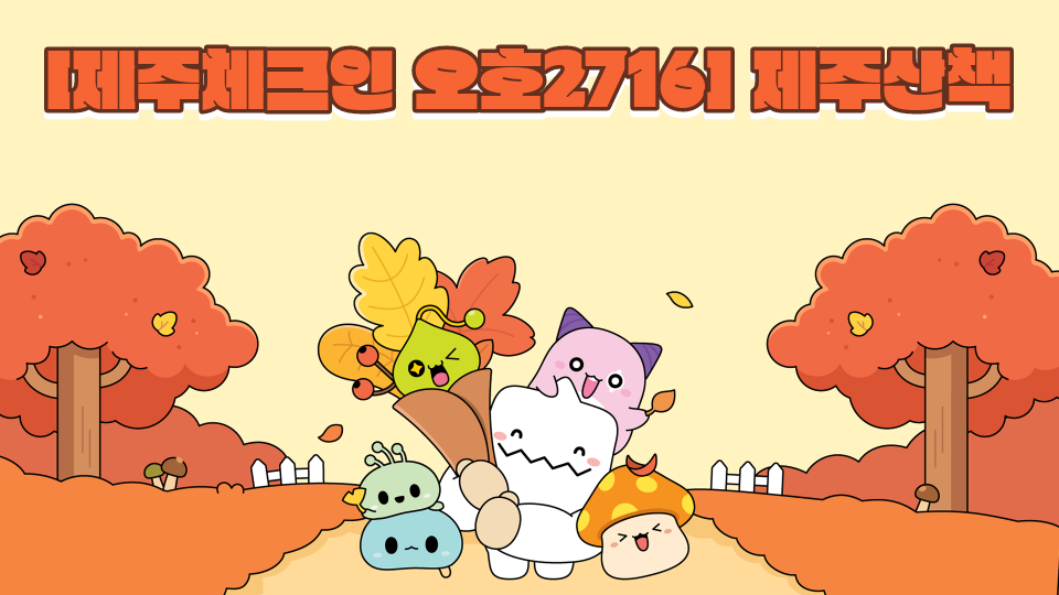 [제주체크인 오호2716] 제주산책