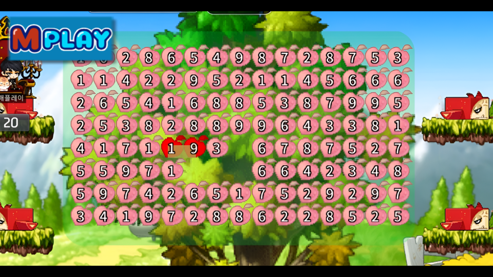 Peach Puzzle: Sum to 10