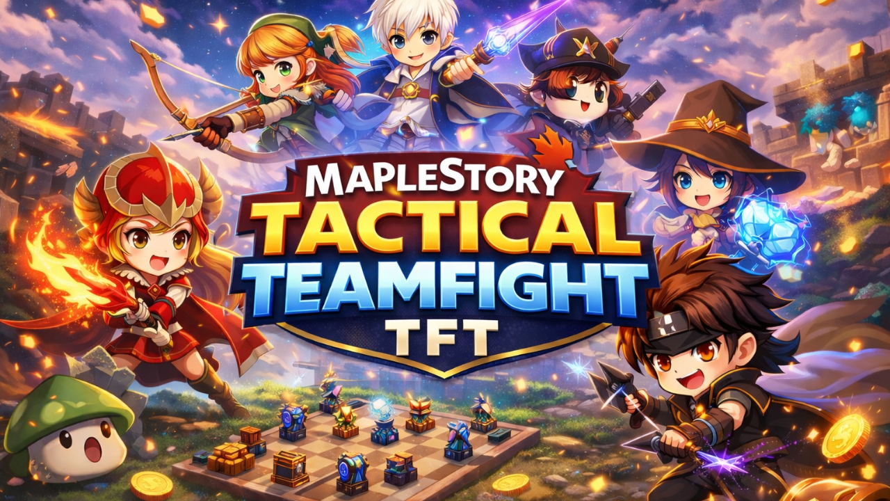 MAPLESTORY TACTICAL TEAMFIGHT (TFT): 메이플 스토리 팀 키우기