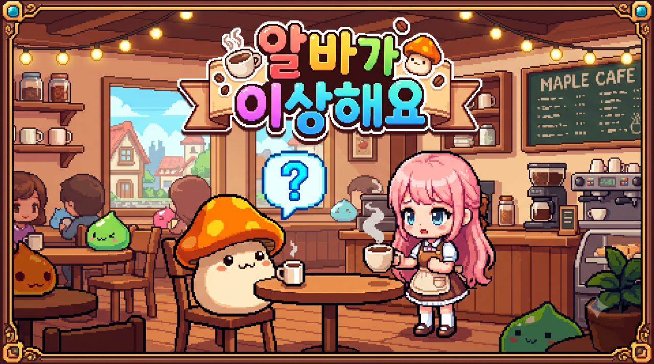 알바가 이상해요